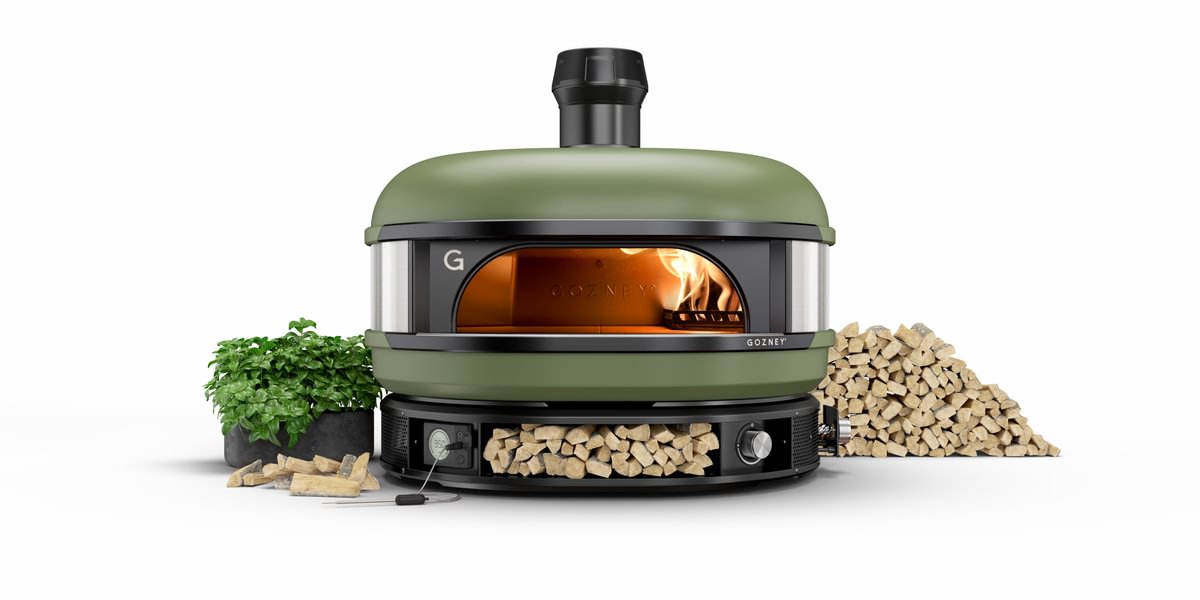 Gozney Dome Dual Fuel Pizzaofen Olivgrün
