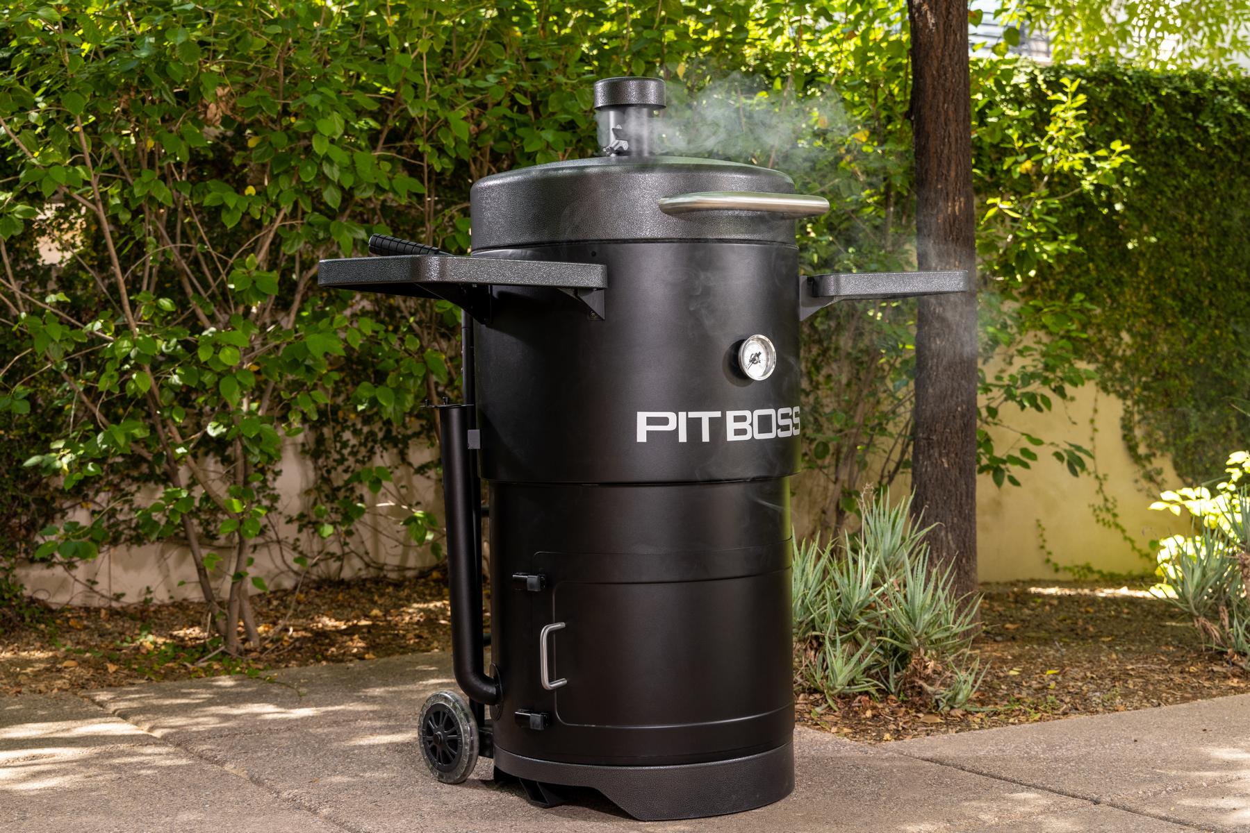 PIT BOSS Champion Barrel Charcoal Smoker
