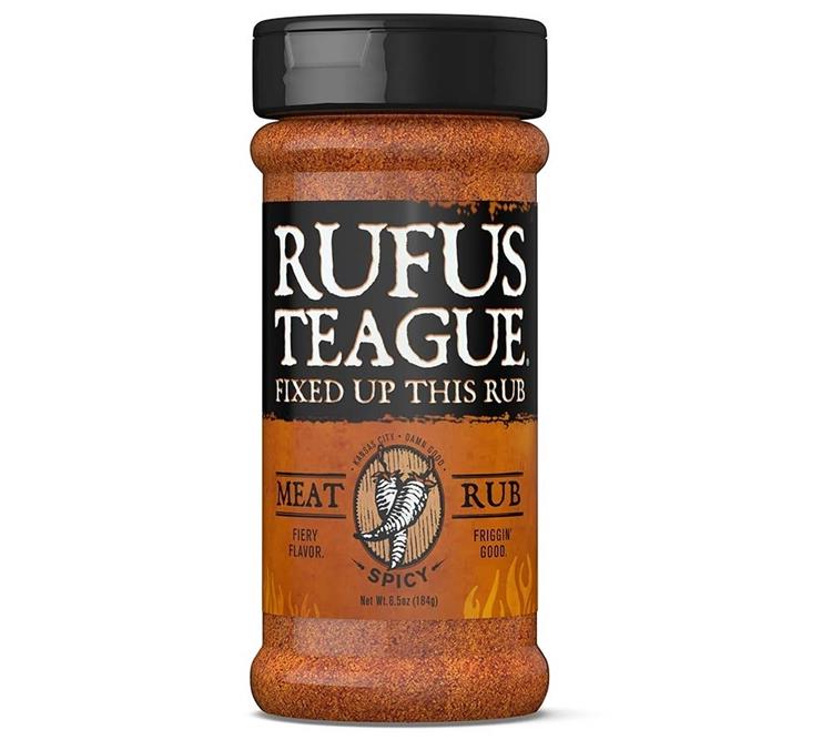 RUFUS TEAGUE Meat Rub Spicy 6.5 oz