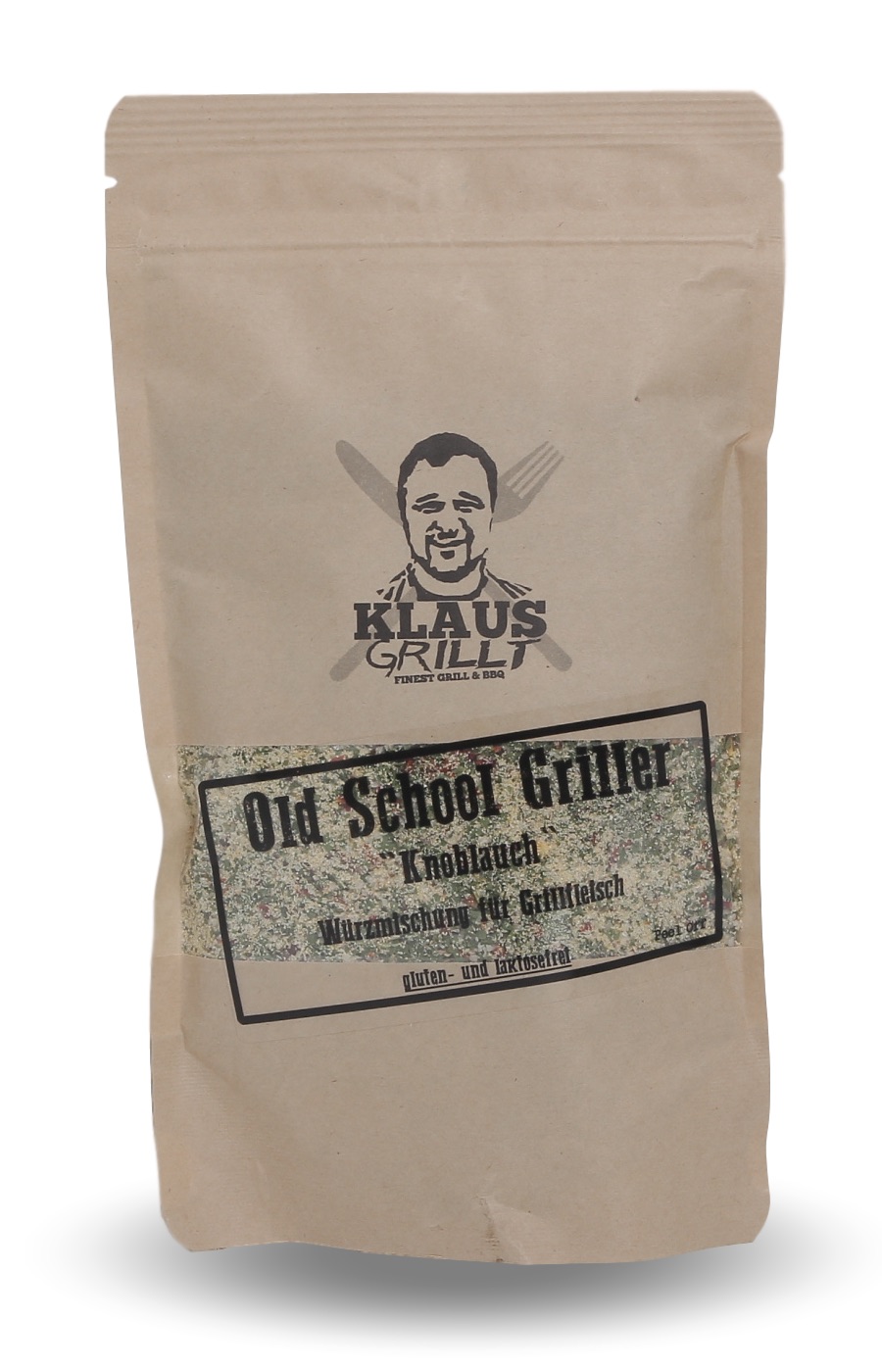 Klaus grillt Old School Griller Knoblauch 250 g Beutel