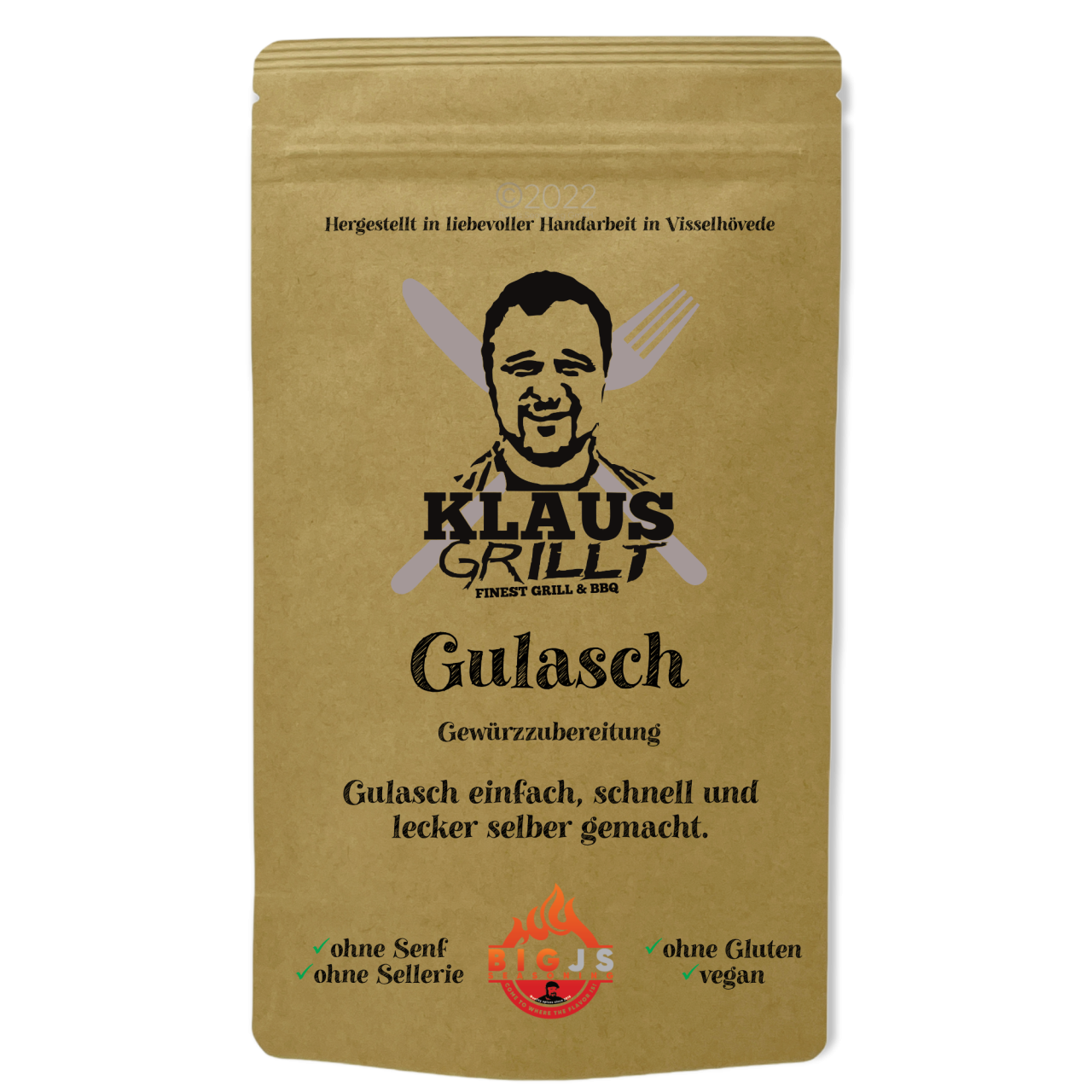 Klaus grillt Gulasch