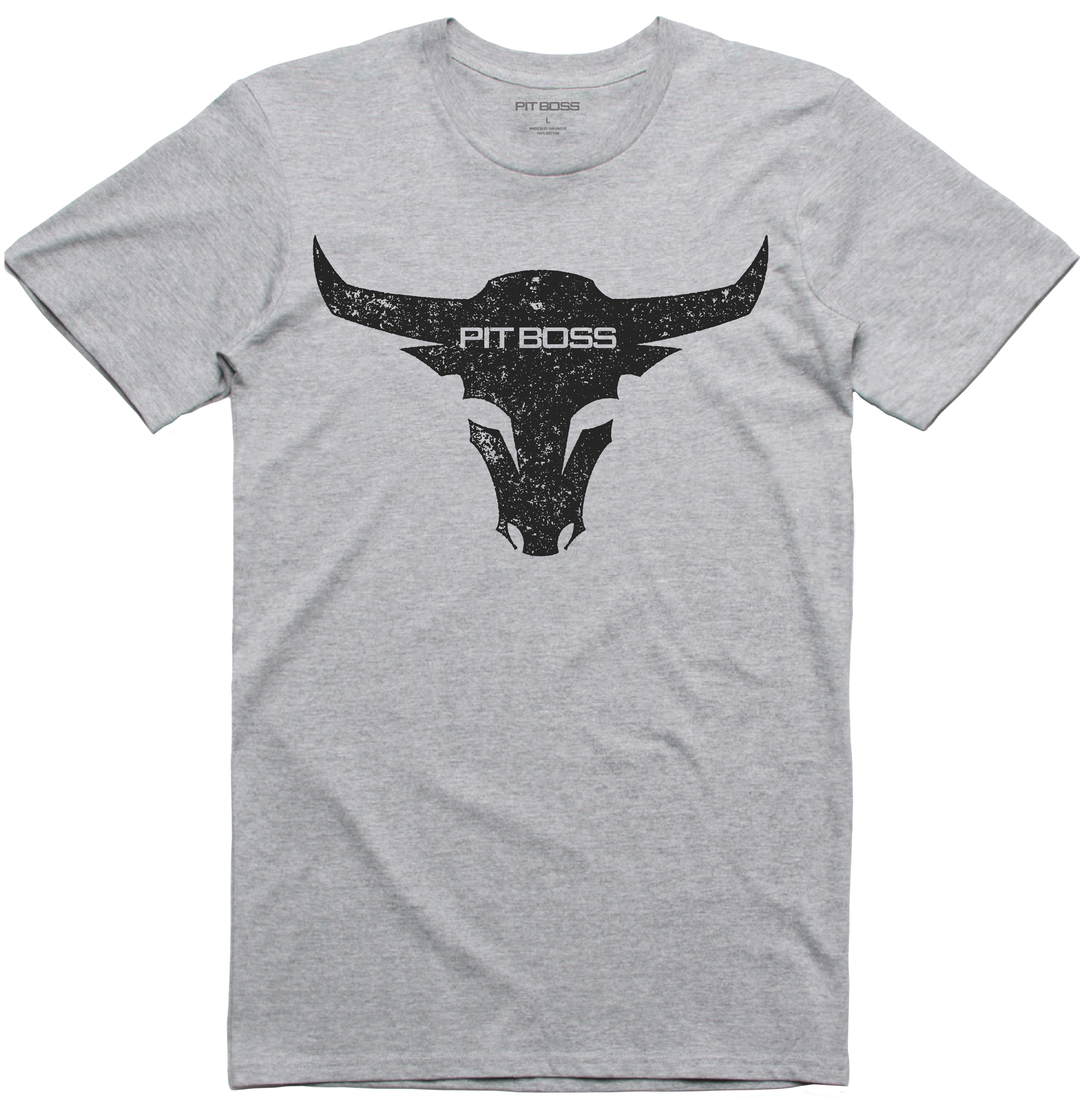 Pit Boss Bull T-Shirt, Grau