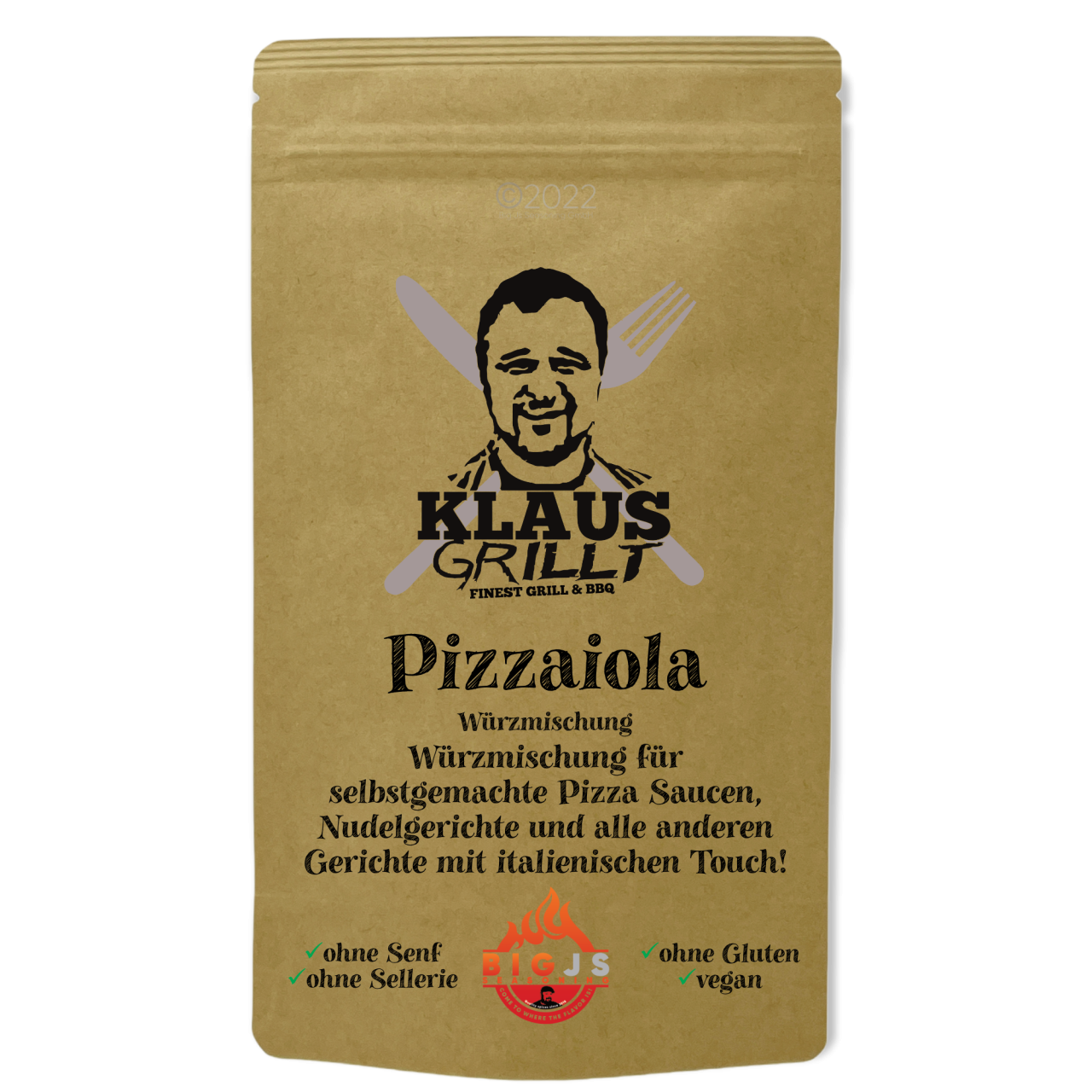 Klaus grillt Pizzaiola 150 g Beutel