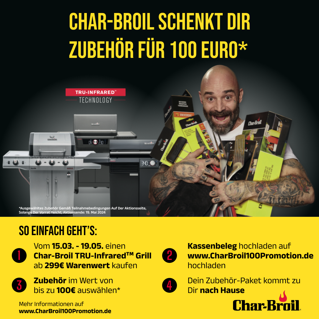 CHAR-BROIL Professional 3400S Edelstahl