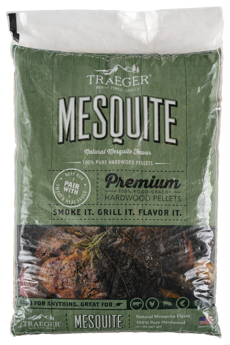 Traeger Hartholz Mesquite, 9kg Beutel