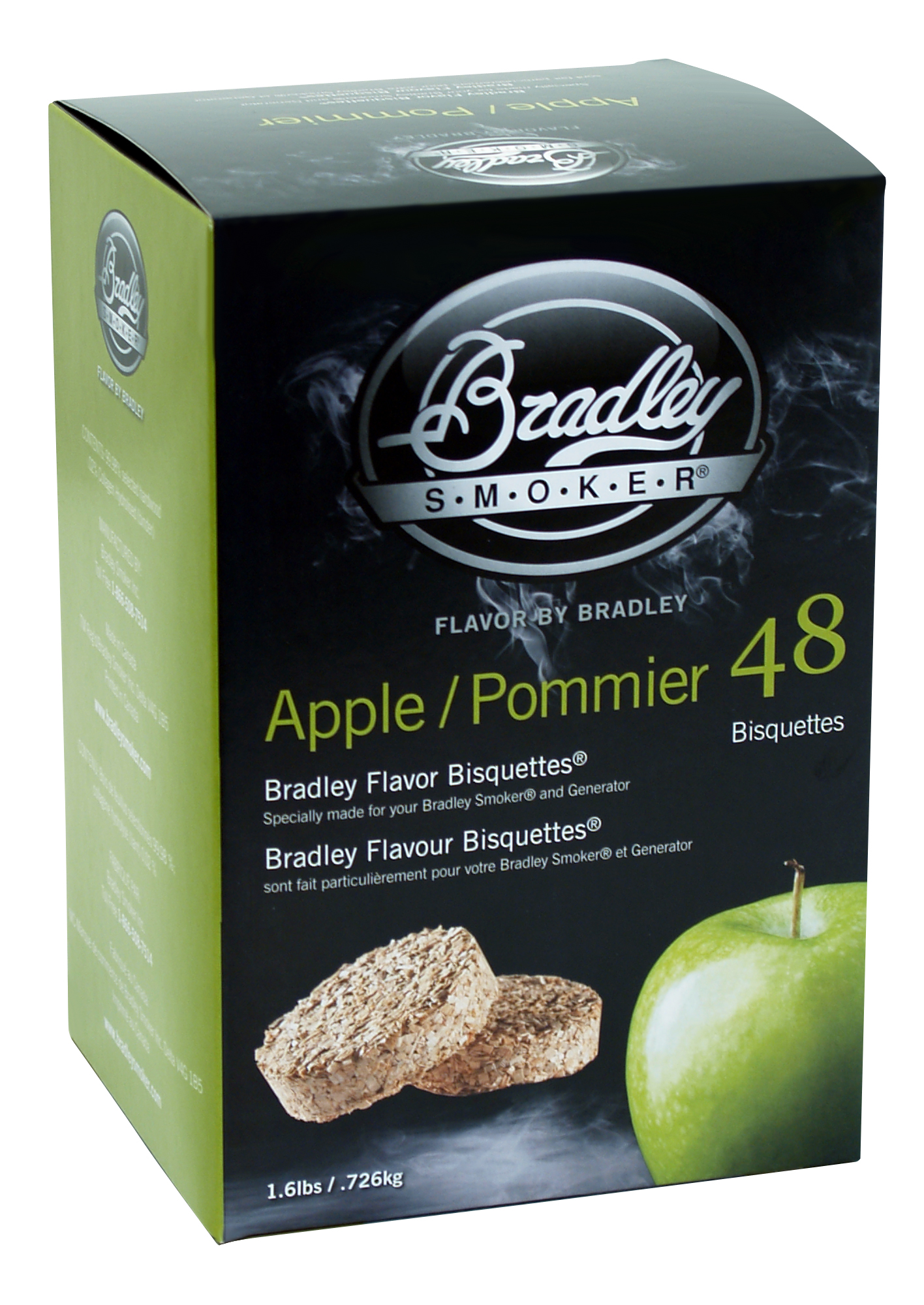 Bradley Smoker Apfel-Aromabisquetten (48 Stück)